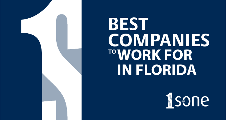 S-One Ranks as Third Best Midsized Company for Best Companies to Work for in Florida